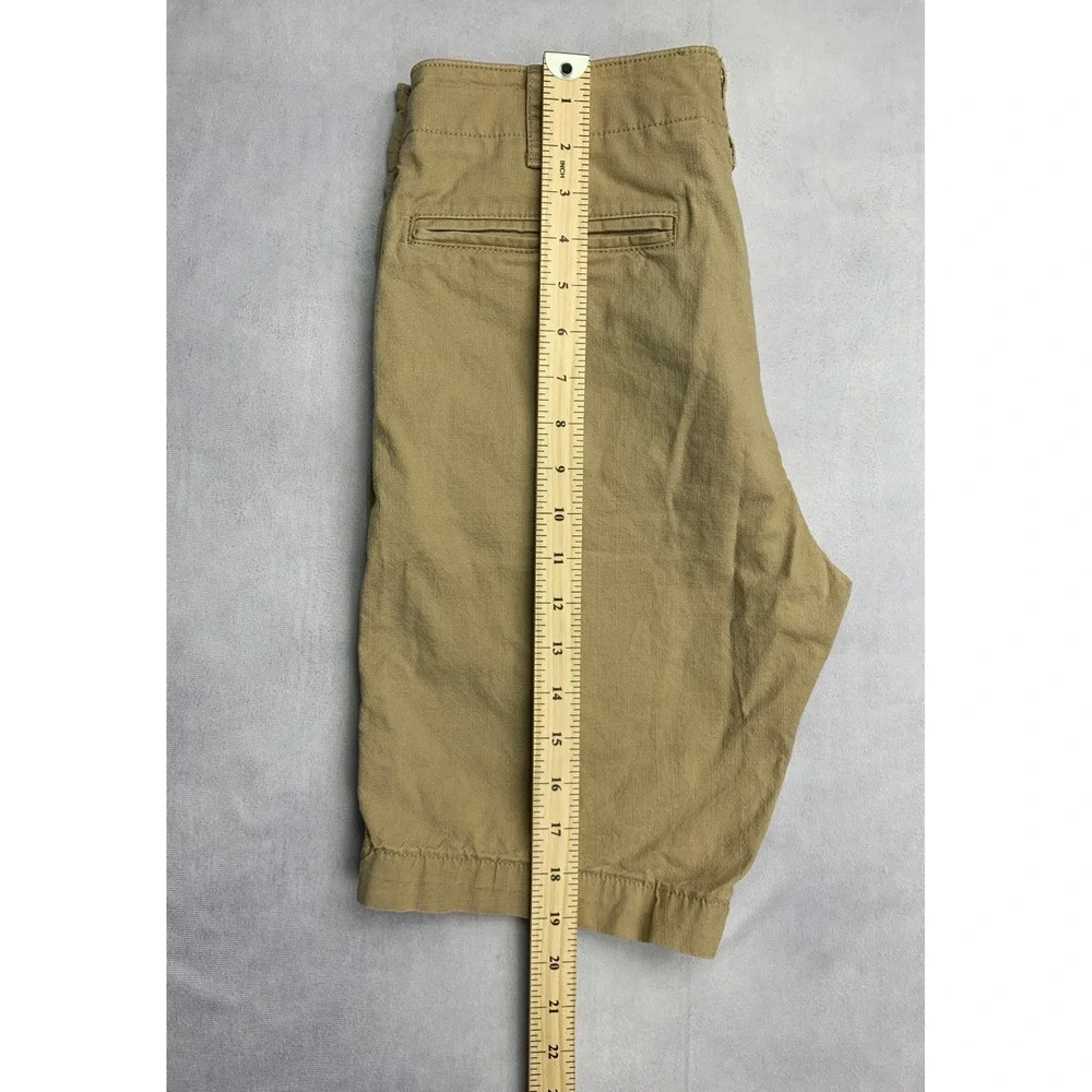 Levis‎ 541 Athletic Fit Shorts Mens 30 Khaki Tan Chino Stretch 52438-0006